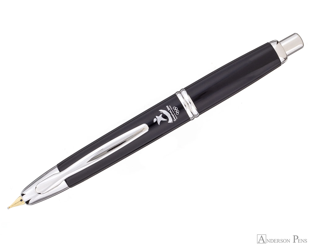 Sheaffer 3 Friends of Winter Fountain Pen in Gloss Black Pine Design 