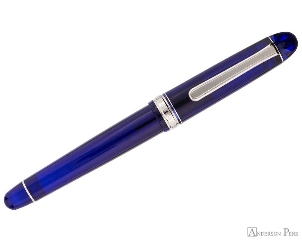 Platinum 3776 Century Fountain Pen - Chartres Blue with Rhodium