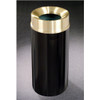 Glaro F1232 Mount Everest Funnel Top Trash Can, 12 x 32, 12 Gallon Capacity