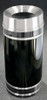 Glaro Monte Carlo F1256 Satin Aluminum Funnel Top Trash Can, 12 x 32, 12 Gallon - Free Shipping Glaro Monte Carlo F1256 Satin Aluminum Funnel Top Trash Can, 12 x 32, 12 Gallon - Free Shipping