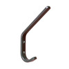 Magnuson K-21S Aluminum Double Prong Coat Hook - Silver Anodized Finish