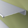 Peter Pepper Envision SA-48 Wall Mounted Aluminum 8-1/4" Deep Display Shelf - 48" Long