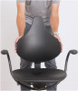 Cramer Helix Desk Height Lab Chair HXDU4 with Options - Coral