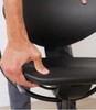 Cramer Helix Desk Height Lab Chair HXDU4 with Options - Coral