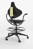 Cramer Helix High Height Lab Chair HXHU5 with Options - Citrine