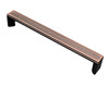 Salo 1207-160-BCB - Visturo Designs Twin Knurl - Brushed Copper 160mm Center-to-Center Handle