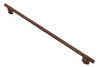 Salo 81-320-CBZ - Visturo Designs Smooth and Knurled - Knurled Bar 320mm Center-to-Center Pull in Copper Bronze