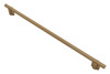 Salo 81-320-MW-MB - Visturo Designs Smooth and Knurled - Knurled Bar 320mm Center-to-Center Pull in Matte White/Matte Black
