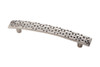 Salo WV-160-WB - Verona Bronze Weave - Polished White Bronze 160mm Pull