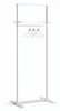 Magnuson Arnage PC-PT 72.25" Tall Steel Floor Coat Rack with Hanger Rod and Storage Shelf - Multiple Finish Options