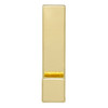 Steel Single Prong L-Shape Coat Hook 232-605 - Bright Brass Finish