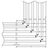 Infinite Wall-Mounted Aluminum Adjustable Coat Rack with Shelf and Anti-Theft Hangers 150-201 - Unlimited Sizes