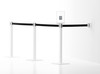 Magnuson TREC-F Trec Crowd Control Post with 9' Long Strap - Multiple Finishes and Strap Colors Magnuson TREC-F Trec Crowd Control Post with 9' Long Strap - Multiple Finishes and Strap Colors
