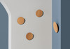 Davis RONDE OAK Coat Hooks - Sets of 2 or 3 Round Geometric Shapes - 7 Oak Finish Options