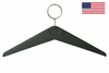 SunHouse 151-00C Black Polymer Coat Hanger - Closed Hook