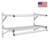 WALL MOUNTED COAT RACKS - MADE IN USA