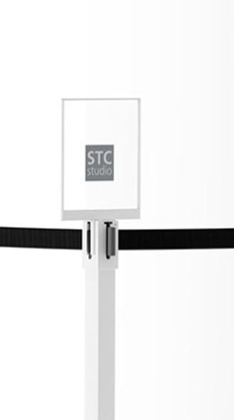 Magnuson TREC-SIGN Trec Double-Sided Painted Sign Holder - Portrait - Multiple Finish Options