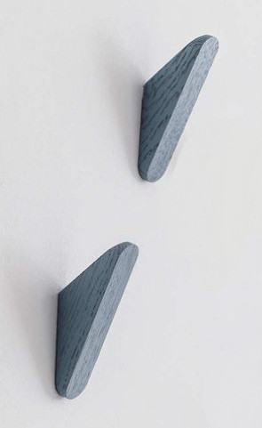 Davis CUT 12 PAINTED Wood Coat Hook (Set of 2) -15 Finish Options