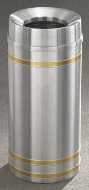 Glaro Capri F2034 Funnel Top Trash Can, 20 x 35, 33 Gallon - Free Shipping