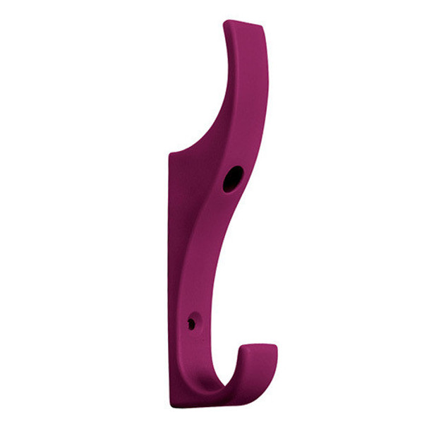 SunHouse Heavy Duty Double Prong Industrial Nylon Coat Hook 151-626 - Purple