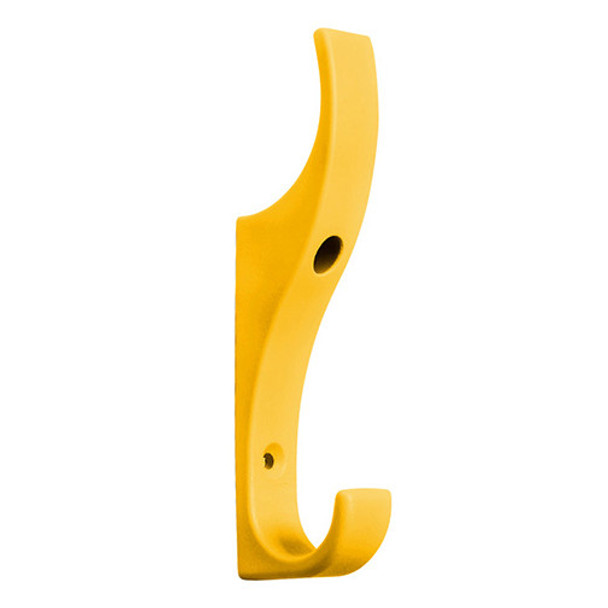 SunHouse Heavy Duty Double Prong Industrial Nylon Coat Hook 151-628 - Yellow
