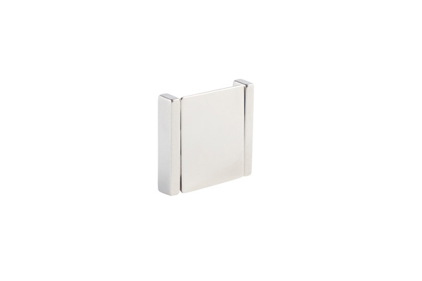 Salo 1106-32-SN - Visturo Designs Pure Forms - 32mm Center-to-Center Hinge Pull in Satin Nickel