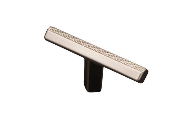 Salo 1206-SN - Visturo Designs Single Knurl - Satin Nickel T-Knob