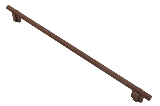 Salo 81-320-CBZ - Visturo Designs Smooth and Knurled - Knurled Bar 320mm Center-to-Center Pull in Copper Bronze