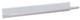 Peter Pepper 5791 Magnetic Pen Rail - 2-1/4" Deep