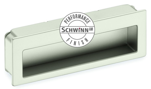 Schwinn Z078 Flush Pull, Satin Nickel Performance Finish