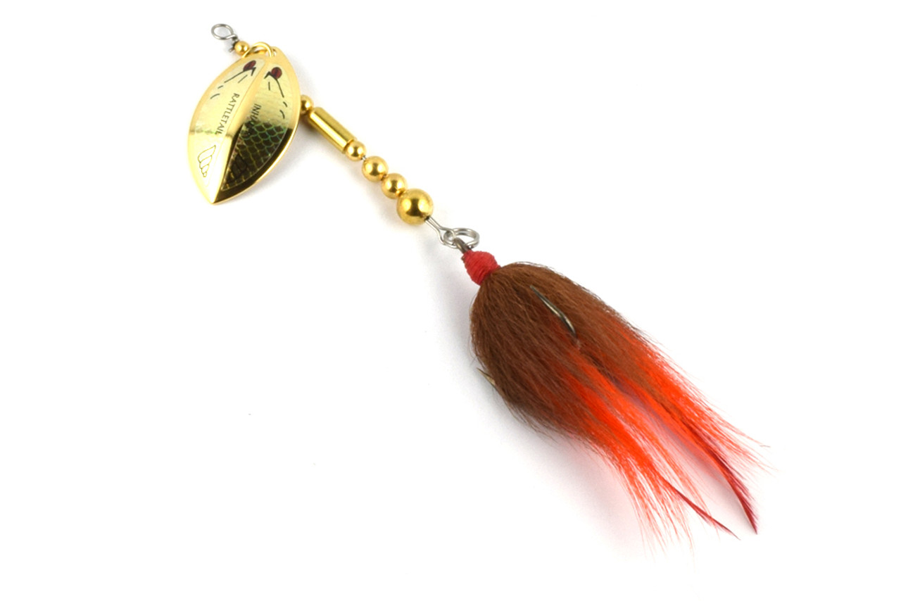 Spinnerbait Musky Hbkm02 15cm-19g Brass-Beads Metal Wirebait Bucktail  Roostertail Lure - China Fishing Lures and Fishing Tackle price