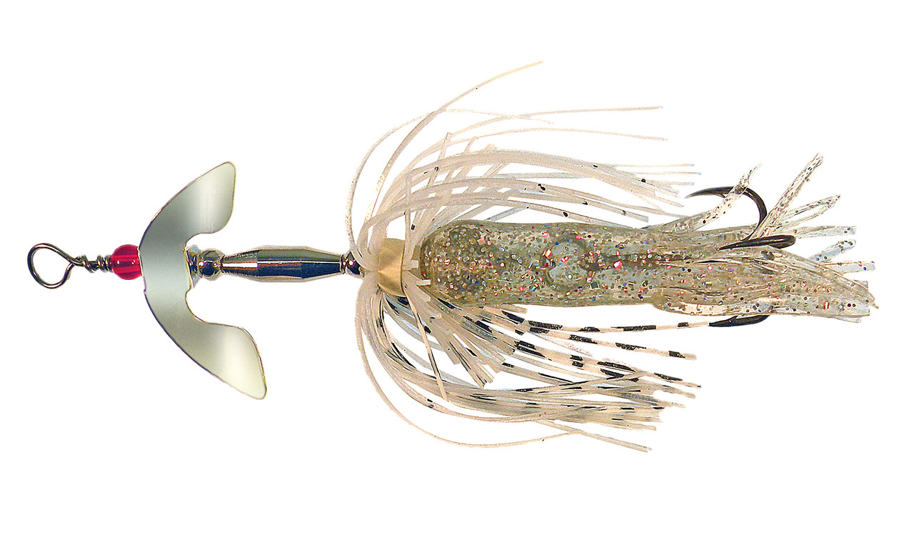 Lil Shaker In-Line Spinner-brass/crawfish