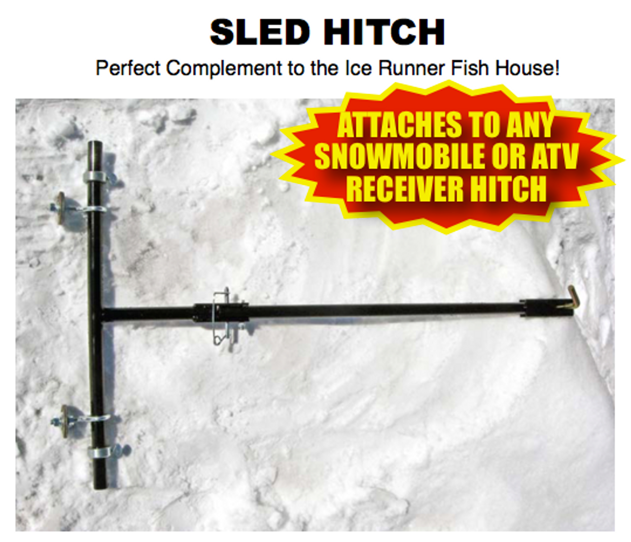 Fish House Sled Hitch - KMDA Inc.