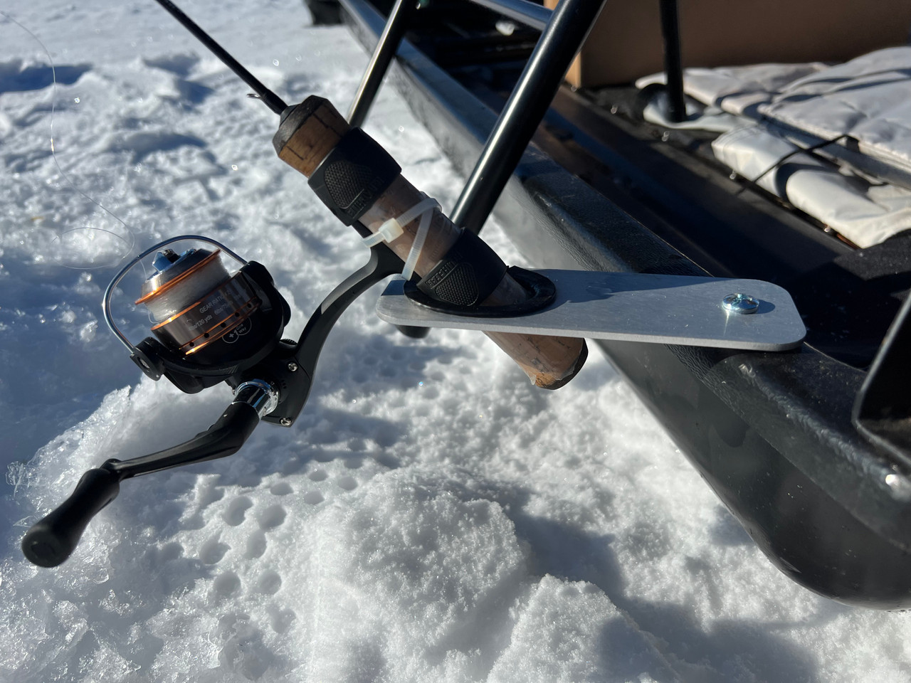 Ice fishing rod on sale holder