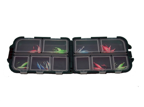 tackle box 10 sealed comp./folding