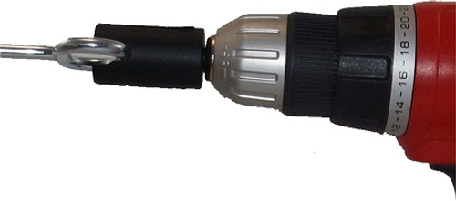 shelter anchor drill adapter