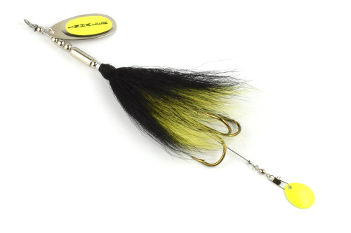 Pro French Bucktail Brass/Yellow-Red 1 1/4 oz.