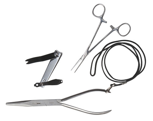 8 Pliers, Lanyard, Clippers, Forceps Kit