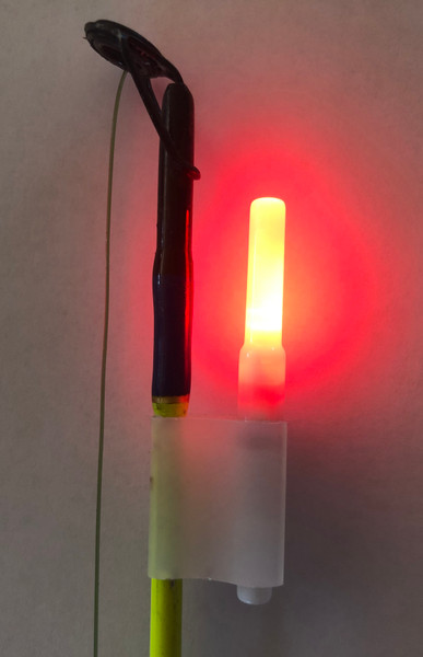 CLIP ON ROD TIP LIGHT SMALL (CR322  Battery NOT included)