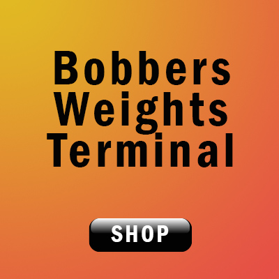 Shop bobbers and weights