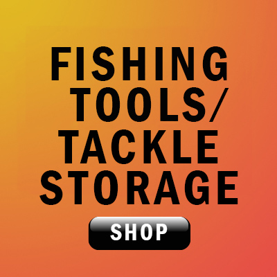 Shop fishing tools and tackle storage