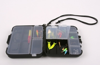 Compact tackle case black