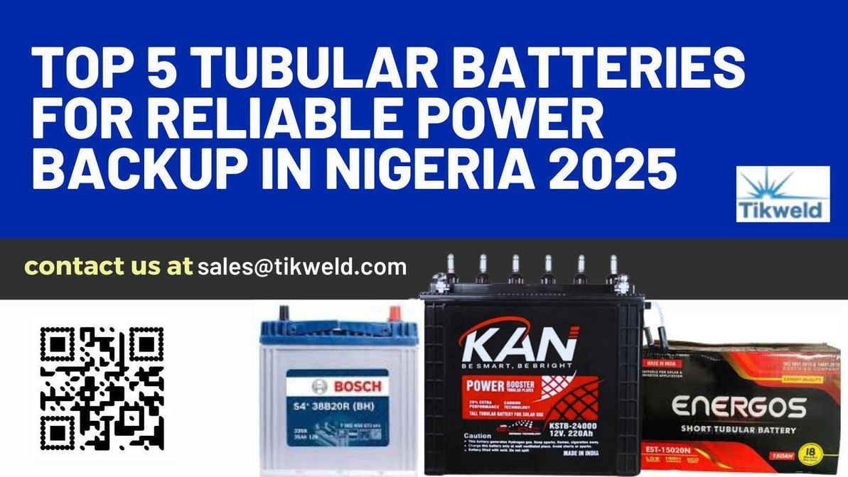 ​Top 5 Tubular Batteries for Reliable Power Backup in Nigeria 2025