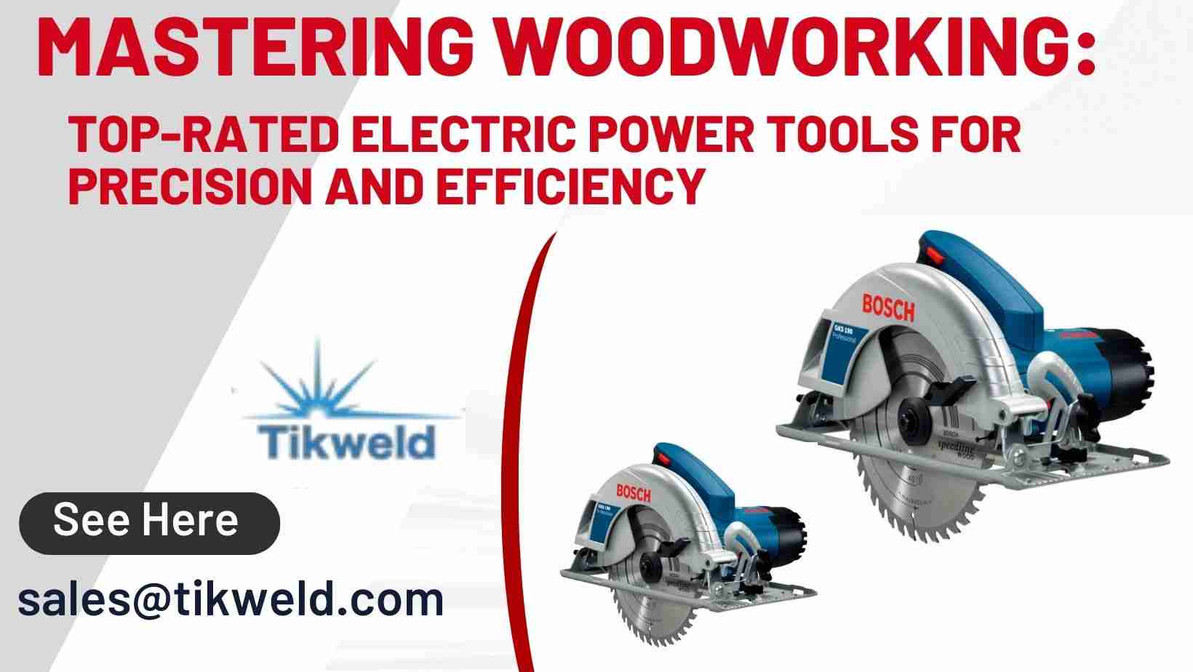 Mastering Woodworking: Top-Rated Electric Power Tools for Precision and Efficiency