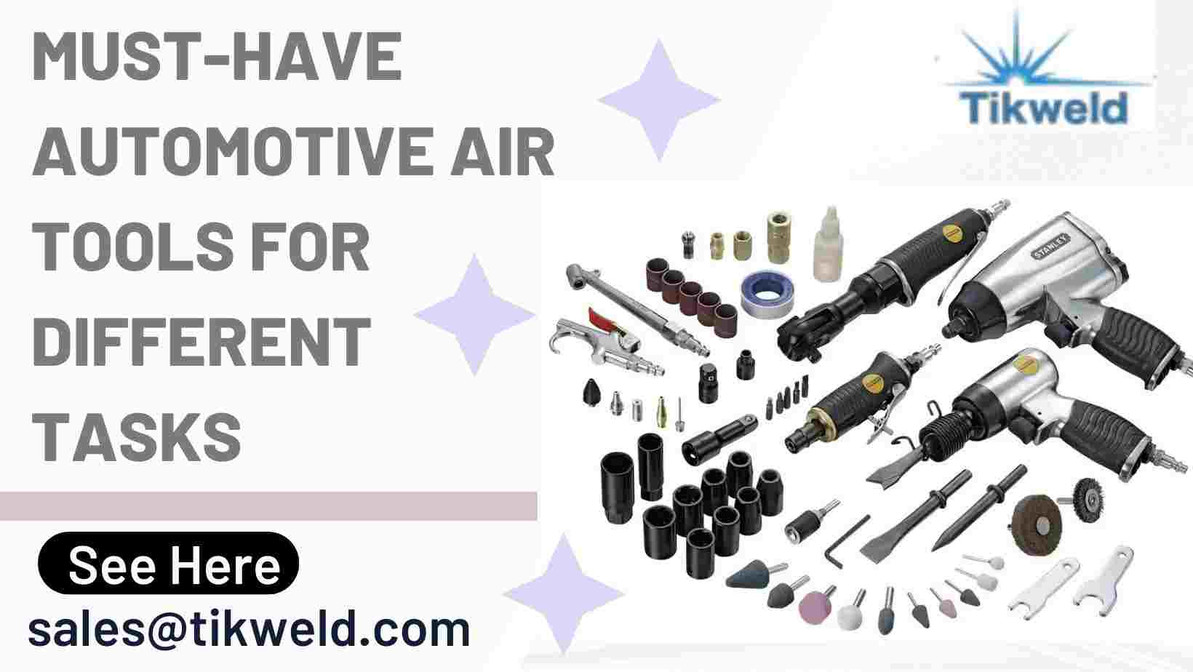 Must-have automotive air tools for different tasks
