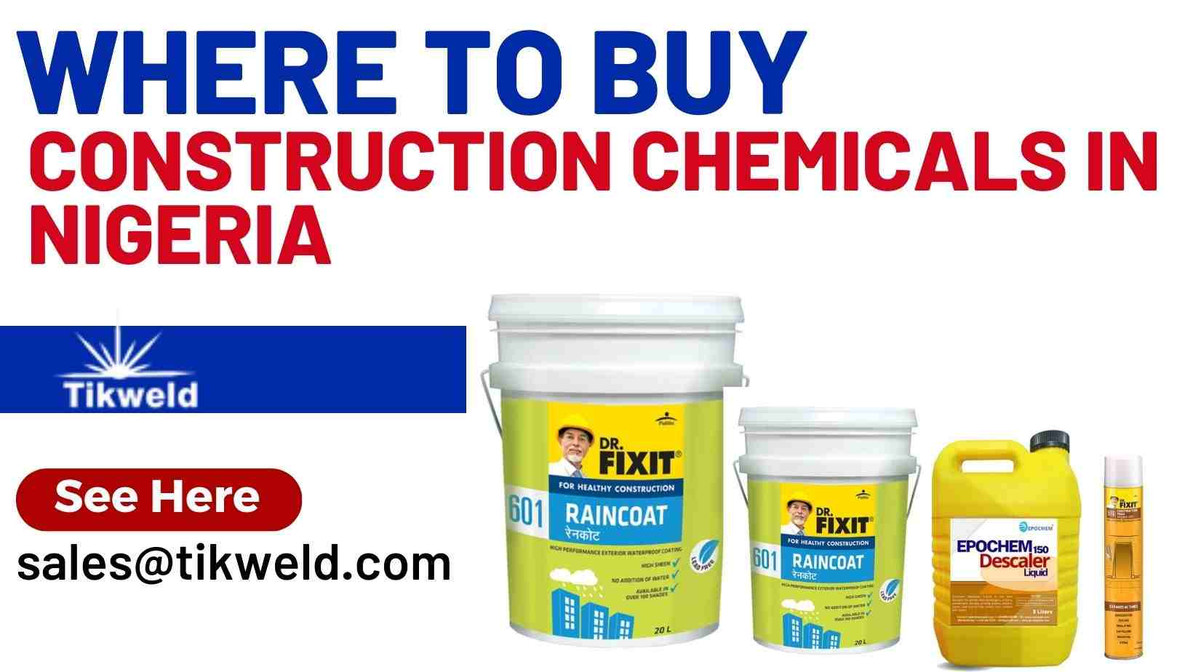   Where to Buy Construction Chemicals in Nigeria