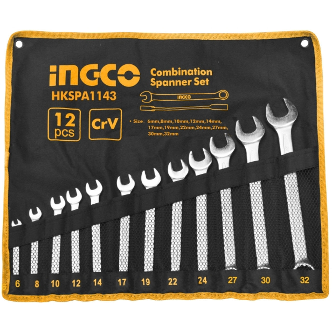 Polished Combination Wrench Spanner Set 6-32mm 25pcs - Combination Spanner  Sets -