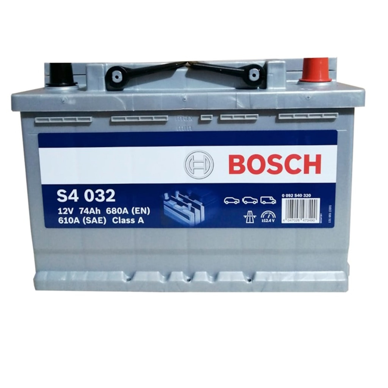 Bosch S4 12V 74Ah/680A battery – TRONIX Autozone