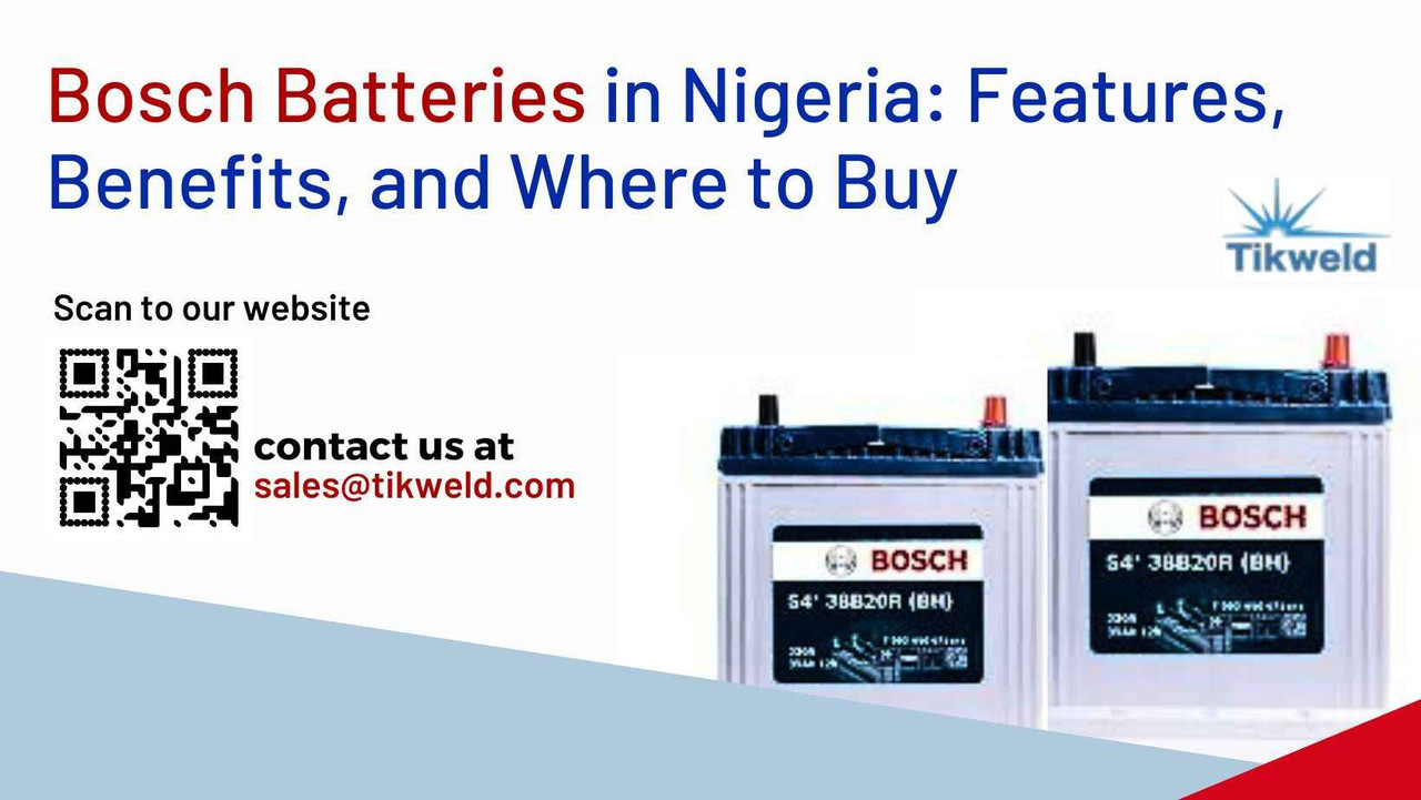 Bosch Batteries in Nigeria: Features, Benefits, and Where to Buy  Bosch Batteries in Nigeria: Features, Benefits, and Where to Buy