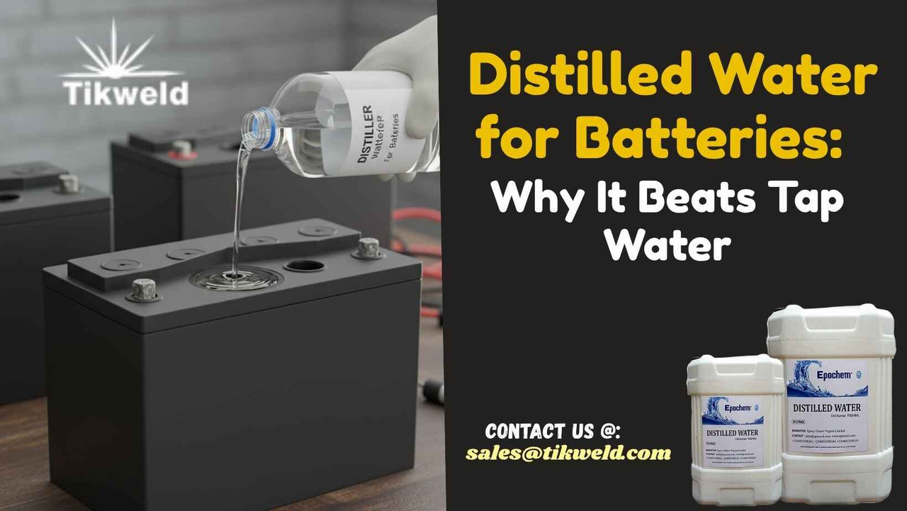 Distilled Water for Batteries: Why It Beats Tap Water (Car, Inverter, Solar)